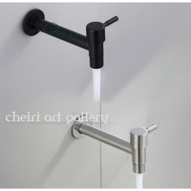Kran Air Stainless 304 Model panjang Long / Keran air kamar mandi Mesin cuci wudhu Kran panjang stai