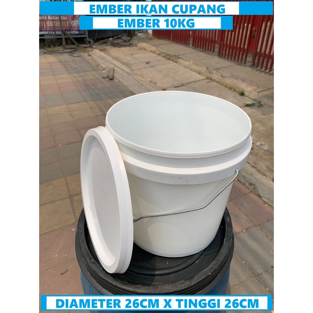 Ember 10kg Kuning / Ember Bekas Cat 10kg Kuning / Ember Hidroponik Ember Air Ember Ikan Gayung Air