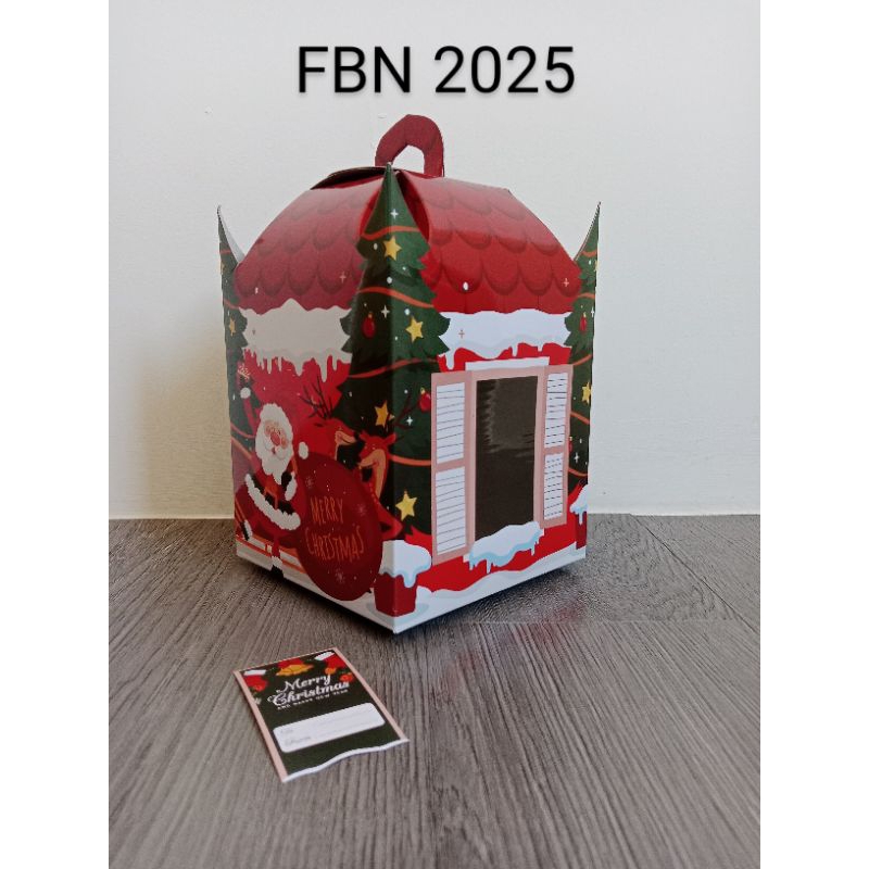 

10 pcs FateBox FBN 2025 KARDUS BOX NATAL 2 toples 500 gr tumpuk