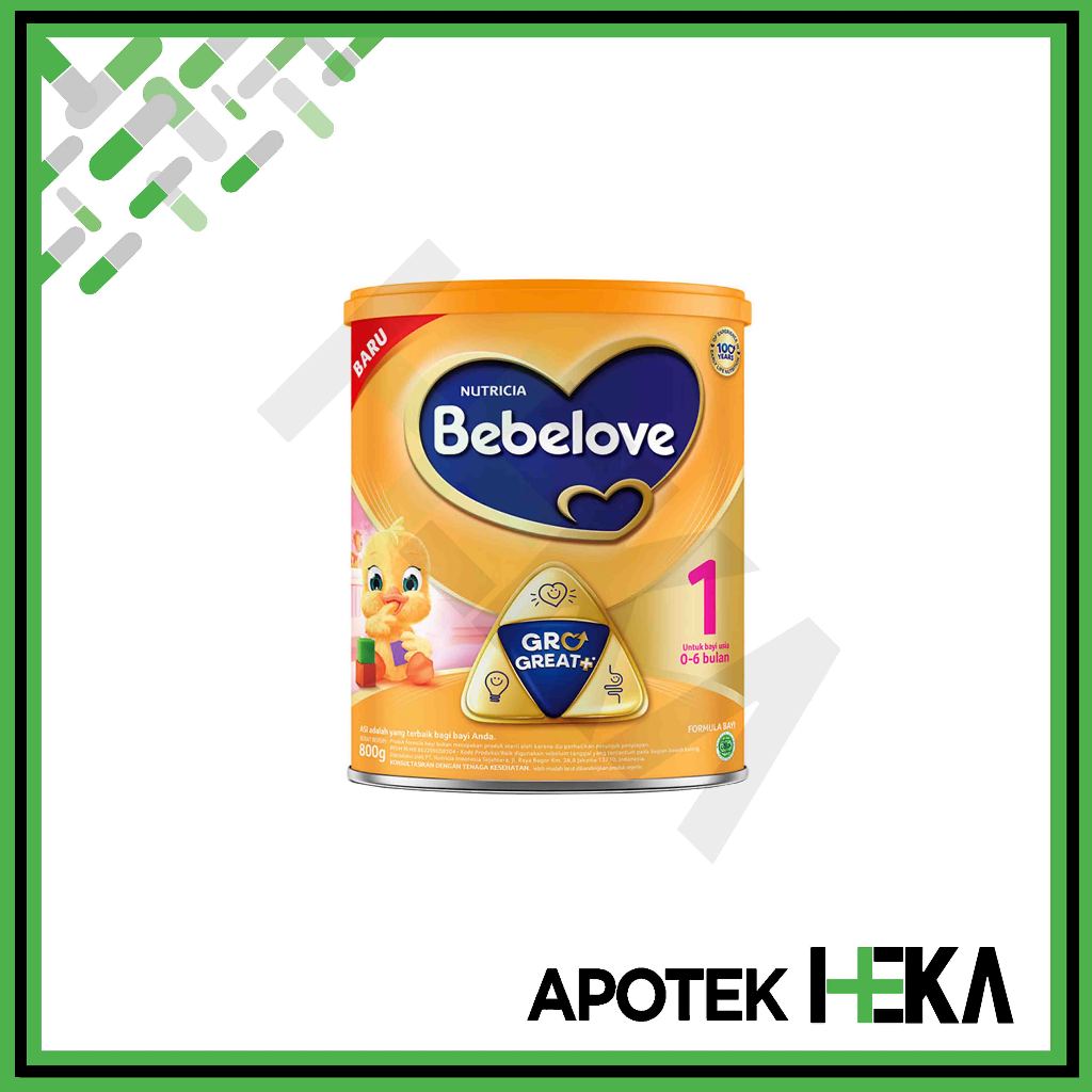 Susu Formula Bayi Bebelove 1 800 gr - Susu Formula Bayi 0-6 bulan [JAKSEL]