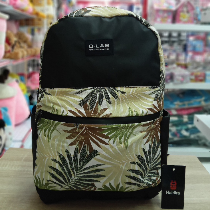 Tas Ransel Q-Lab Laptop KARET CODURA BIMO WATERPROOF Original