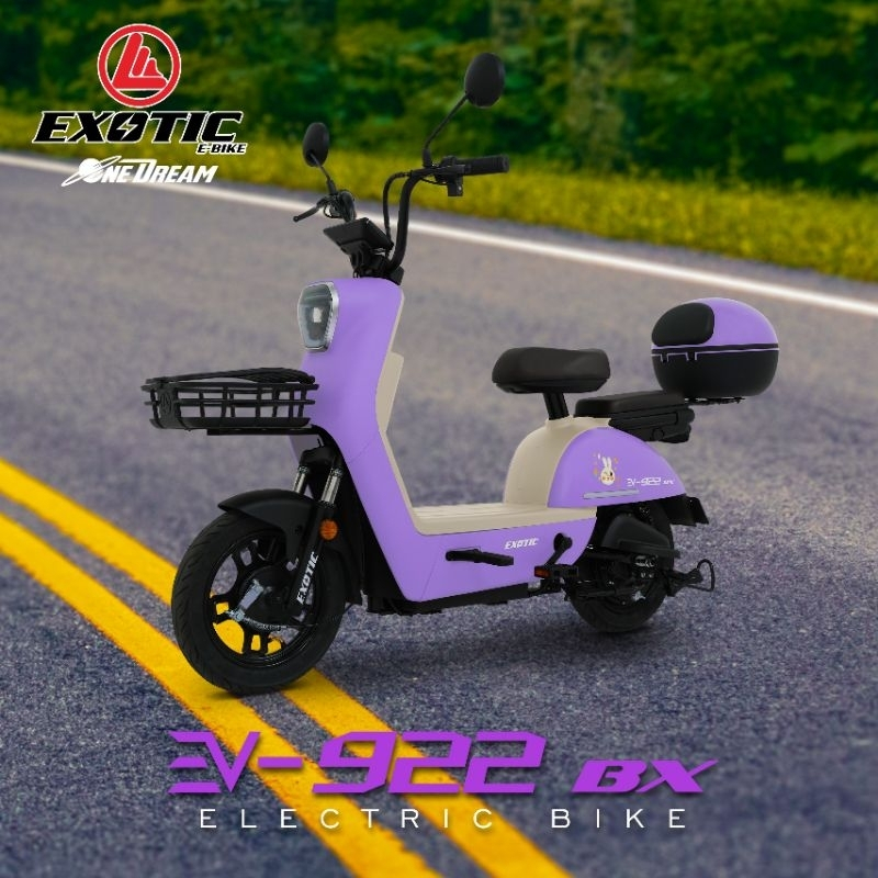 Sepeda Listrik Exotic EV-922 BX - Sepeda Listrik Dewasa