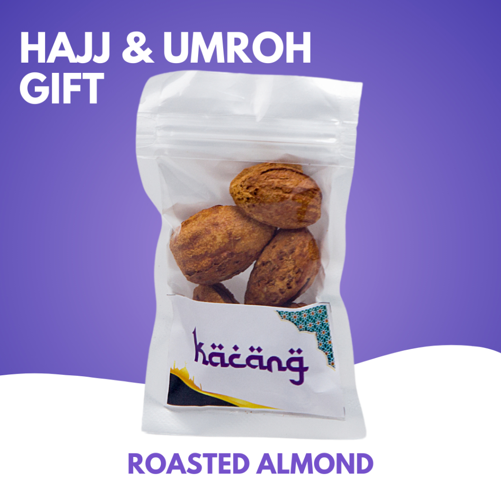 

Oleh Oleh Haji dan umroh klip satuan Kacang Almond Kulit 5 butir