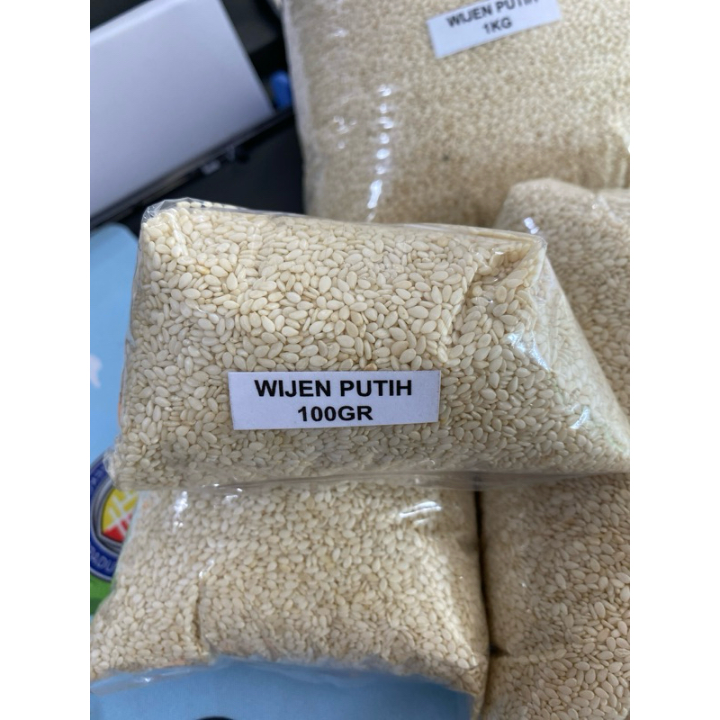 

Wijen putih 100gr+-