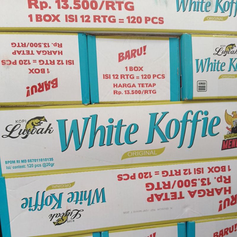 

Luwak white koffie 1 dus (isi 12)