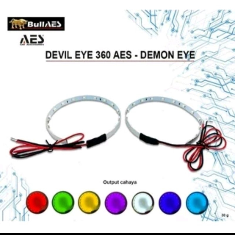 devil eye 360  AES .devil biled demon eye 360 universal semua biled