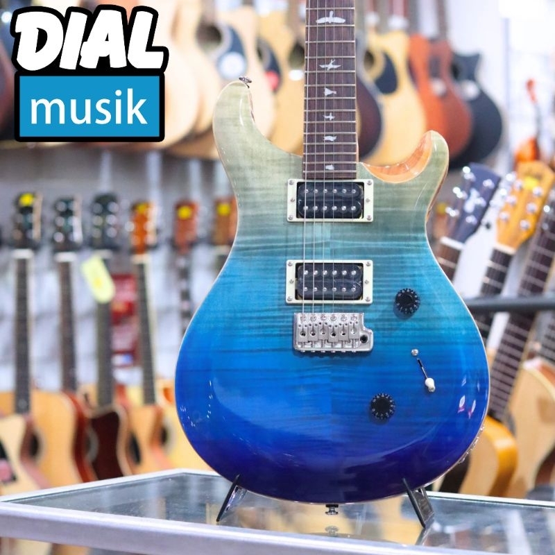 PRS SE Custom 24 Limited in Blue Fade Paul Reed Smith - Gitar Elektrik PRS-SE Custom 24 Original Pau