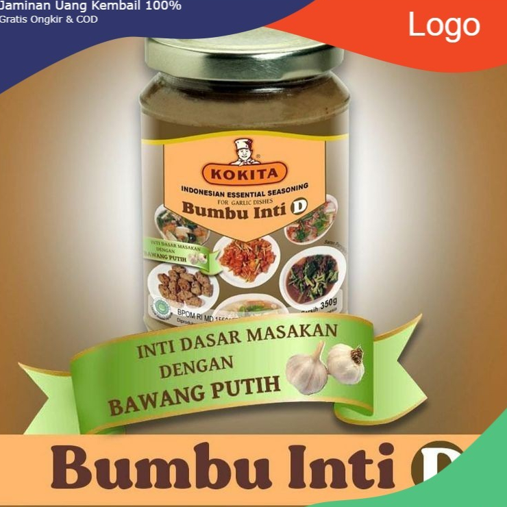 

Bumbu masak jadi merek Kokita Bumbu Inti D 350gr- MYP