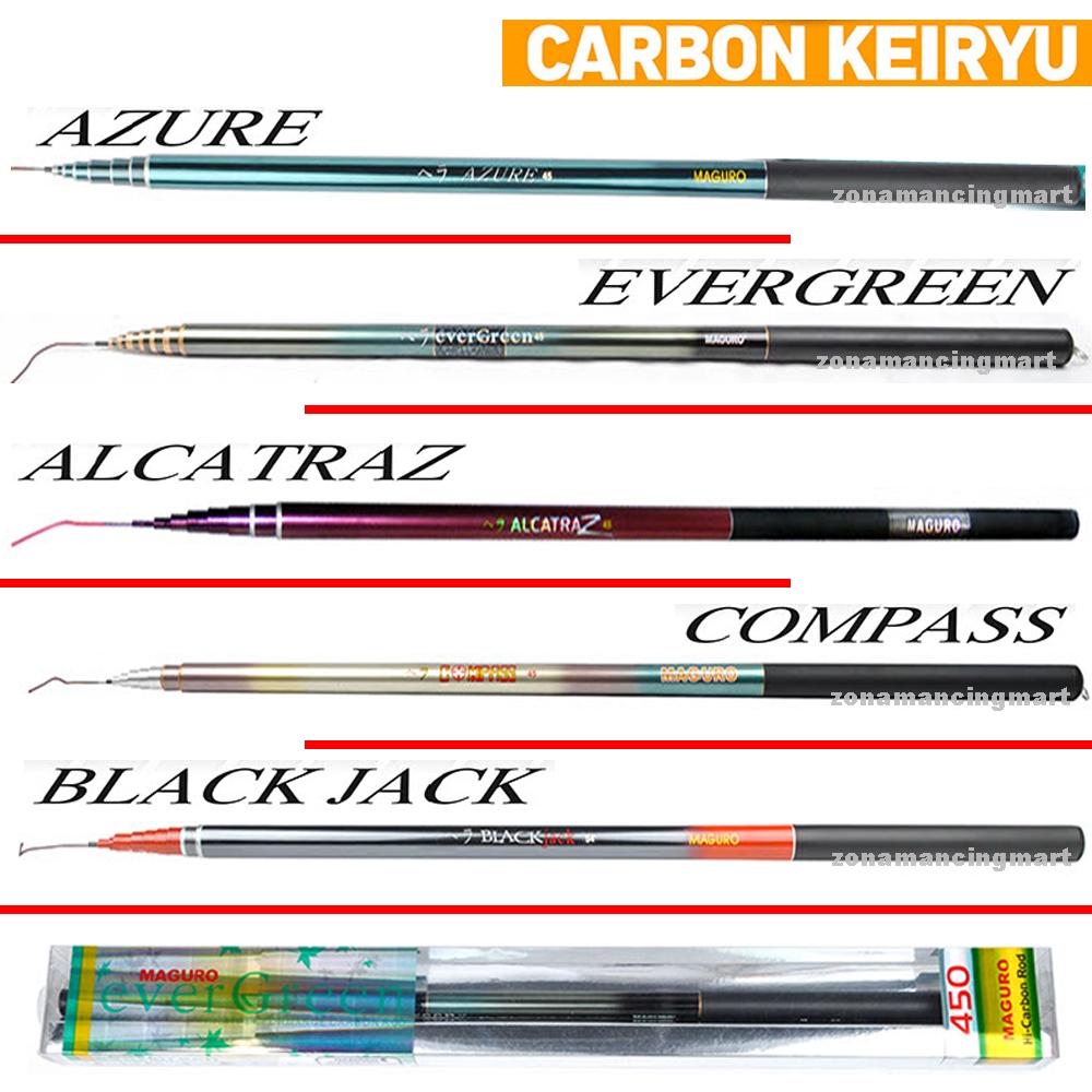 Joran TEGEK MAGURO AZURE | EVERGREEN | ALCATRAZ | COMPASS | BLACK JACK | Tegek Carbon NON ZOOM | Ala