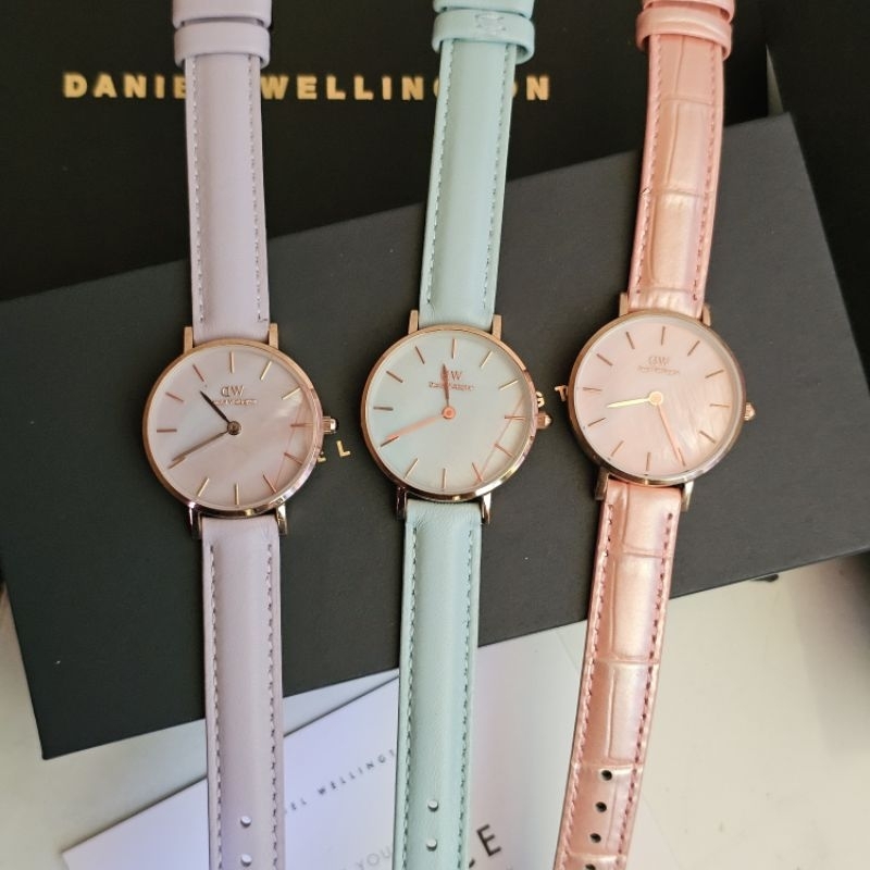 Jam Tangan Wanita Daniel Welington DW Rouge Lavender Bluebell Original