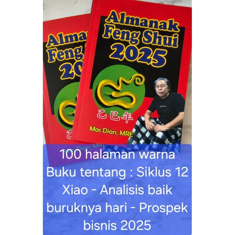 Almanak Feng shui 2025Pengarang Mas Dian,MRE