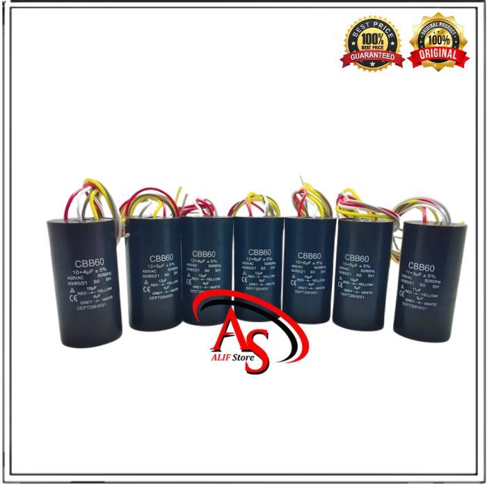 KAPASITOR CBB60  MESIN CUCI  II KAPASITOR DOUBLE MESIN CUCI UNIVERSAL