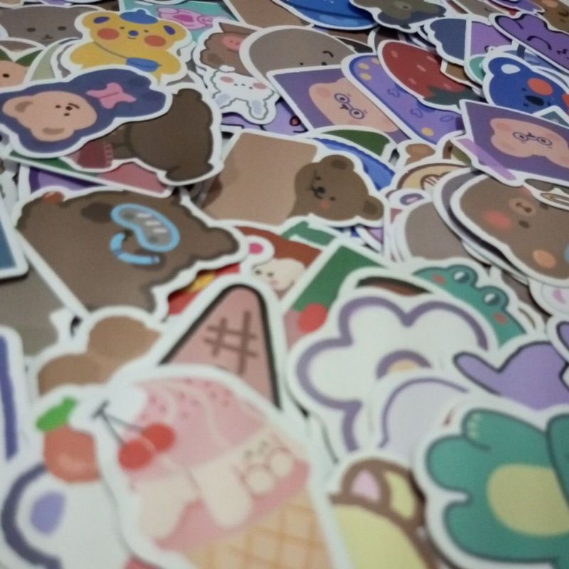

random sticker V. Big, 10 pcs