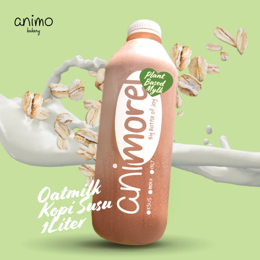 

Animore Oatmilk Kopi Susu ( 1 Liter ) Plant based - Vegan friendly
