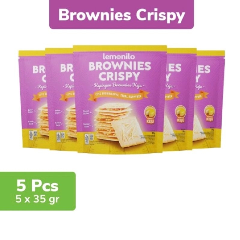 

LEMONILO BROWNIES CRISPY 5X35 GR