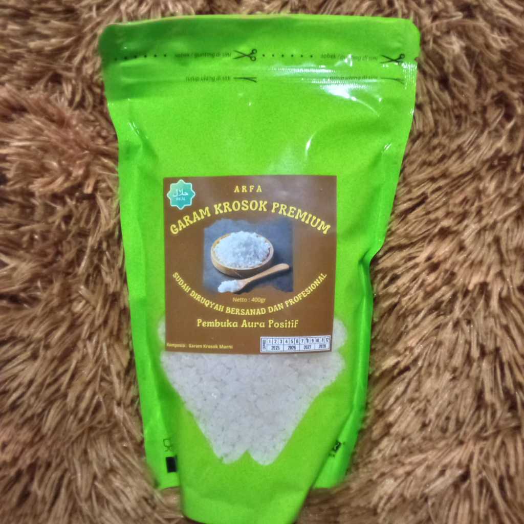 

garam sudah diruqyah pembuka aura positif