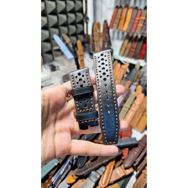 strap jam tangan rally hitam