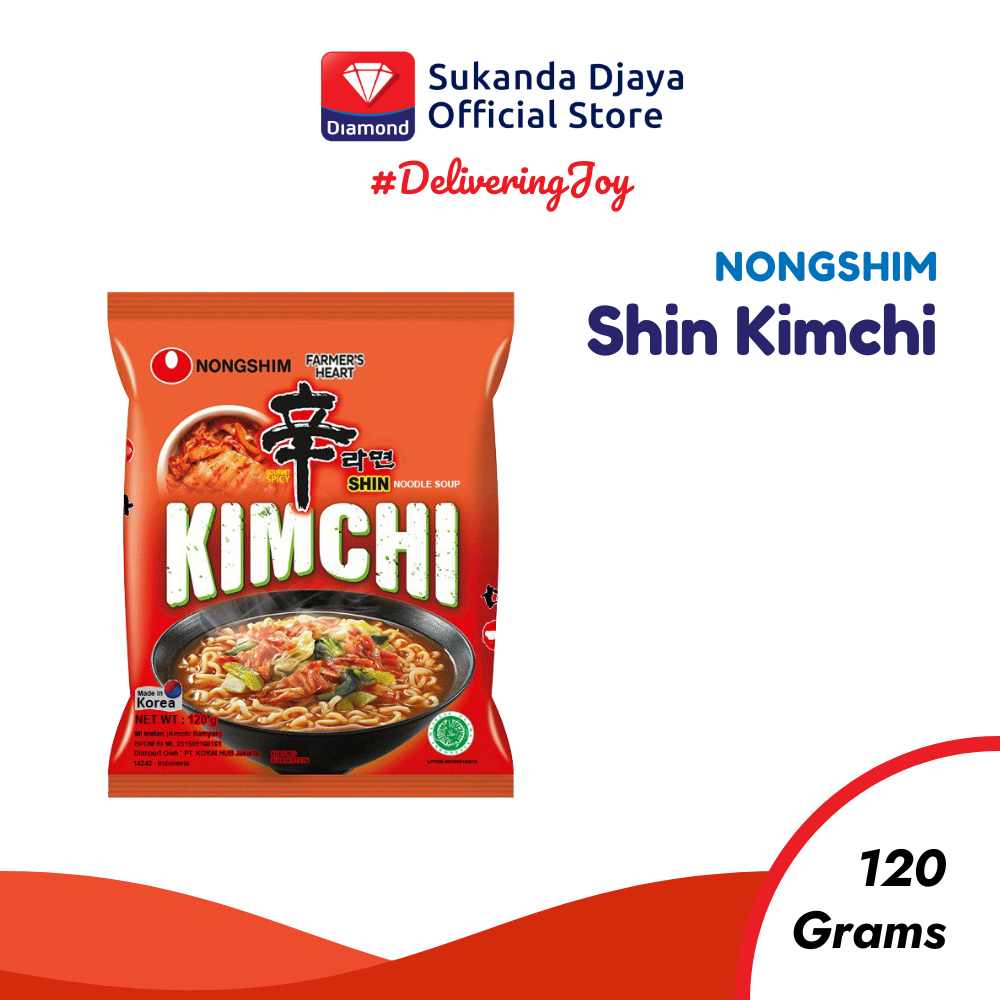 

Nongshim Mie Instan Shin Kimchi 120 Gr