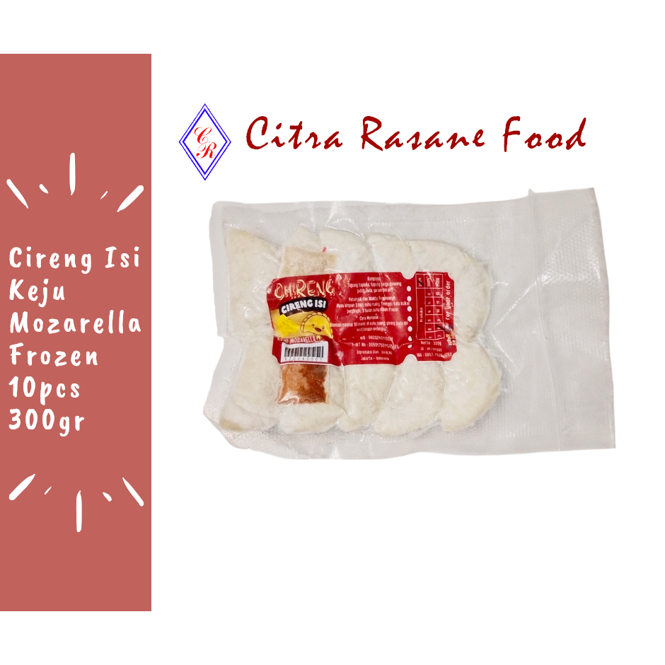 

Cireng Isi Keju Mozarella Frozen 10pcs 300gr