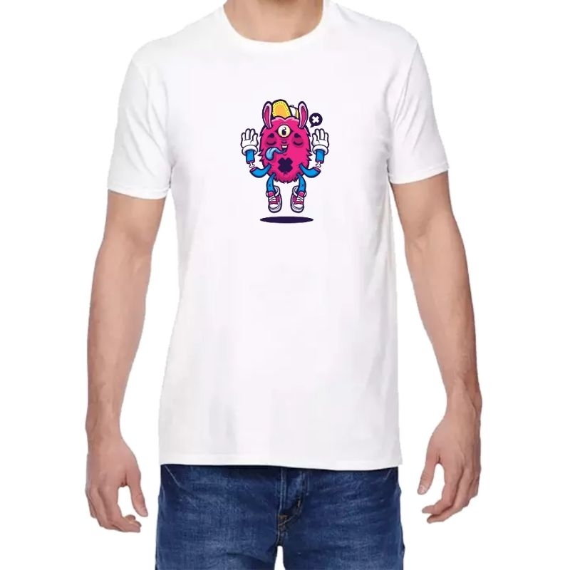 kaos pria dan kaos wanita bisa request gambar DAJJAL BLAZ