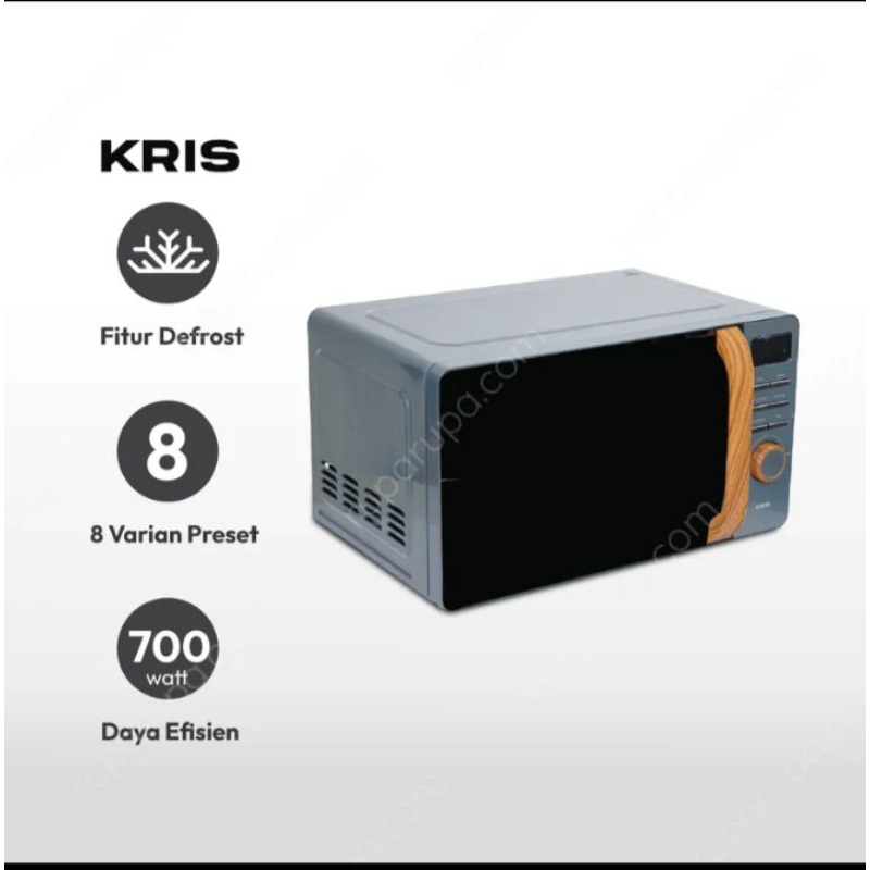 kris 20 ltr microwave oven digital