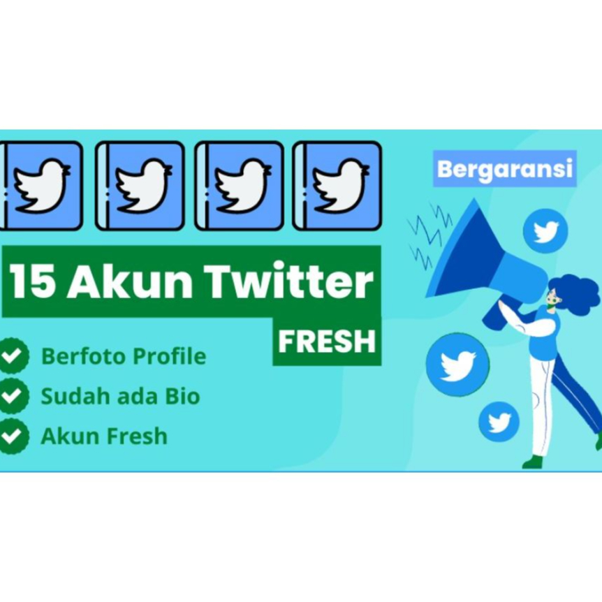 15 Akun Twitter Fresh Bergaransi