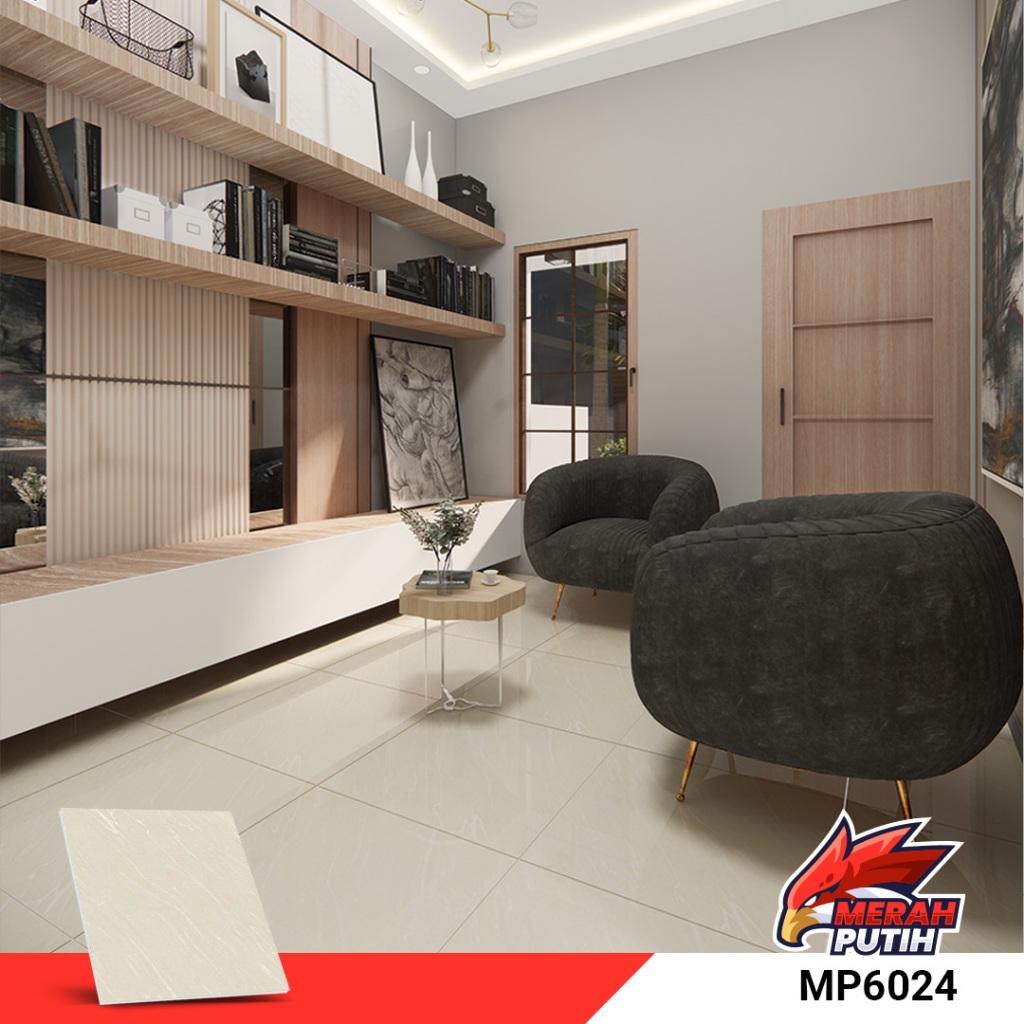 GRANITE MERAH PUTIH 60x60 cm / PRINTING SERIES - MP6024