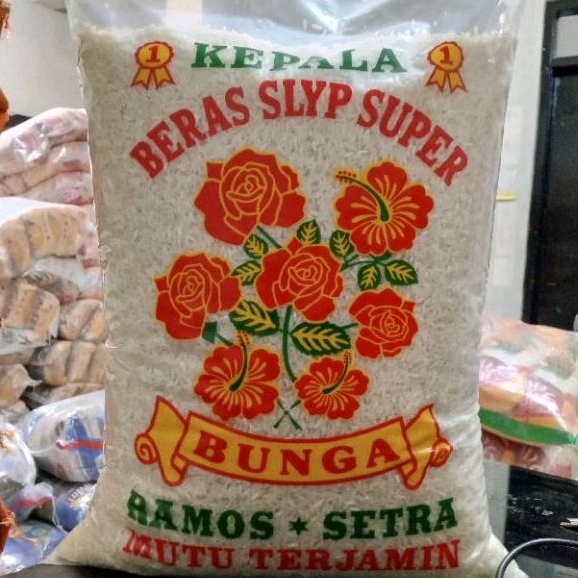 

Beras setra cap bunga 5 kg Rice