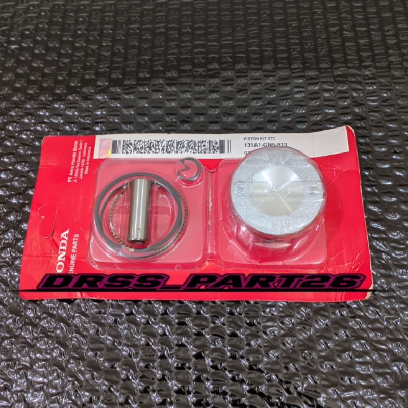1Set Piston/Seher Komplit GN5 Honda Motor Grand/Astrea/Supra X Lama/Win 100 (GN5-OS STD)