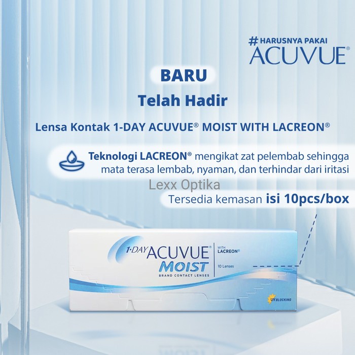 1-Day Acuvue Moist Contact Lenses / Softlens
