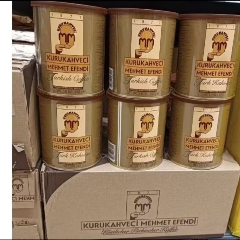 

Ready stok Kopi Mehmet Efendi Asli 100% dri Turki