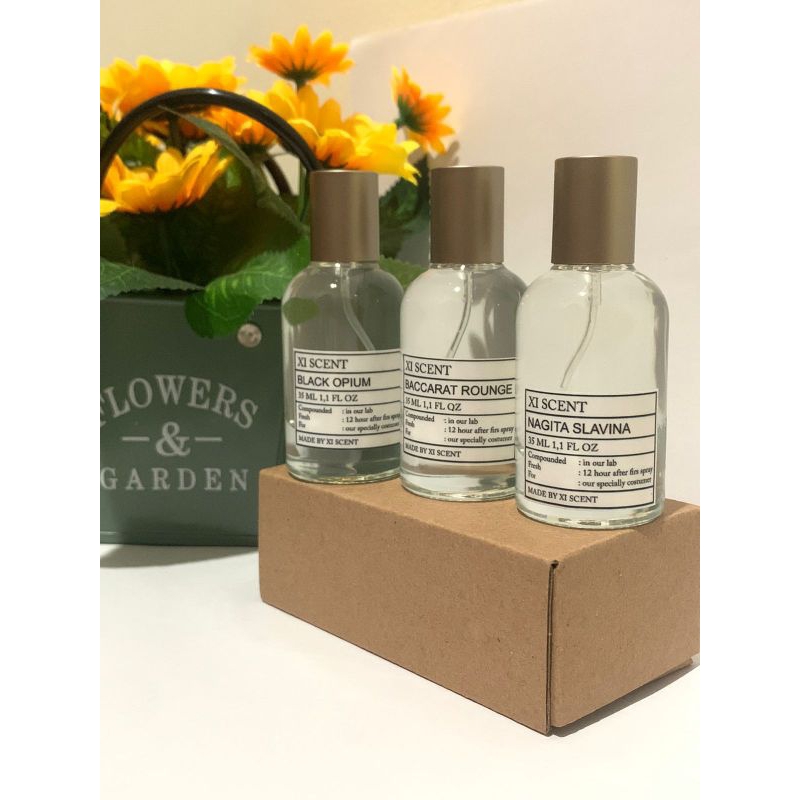XI SCENT Parfum 35ml 1,1 FL OZ 3 Varian Parfum viral pria wanita
