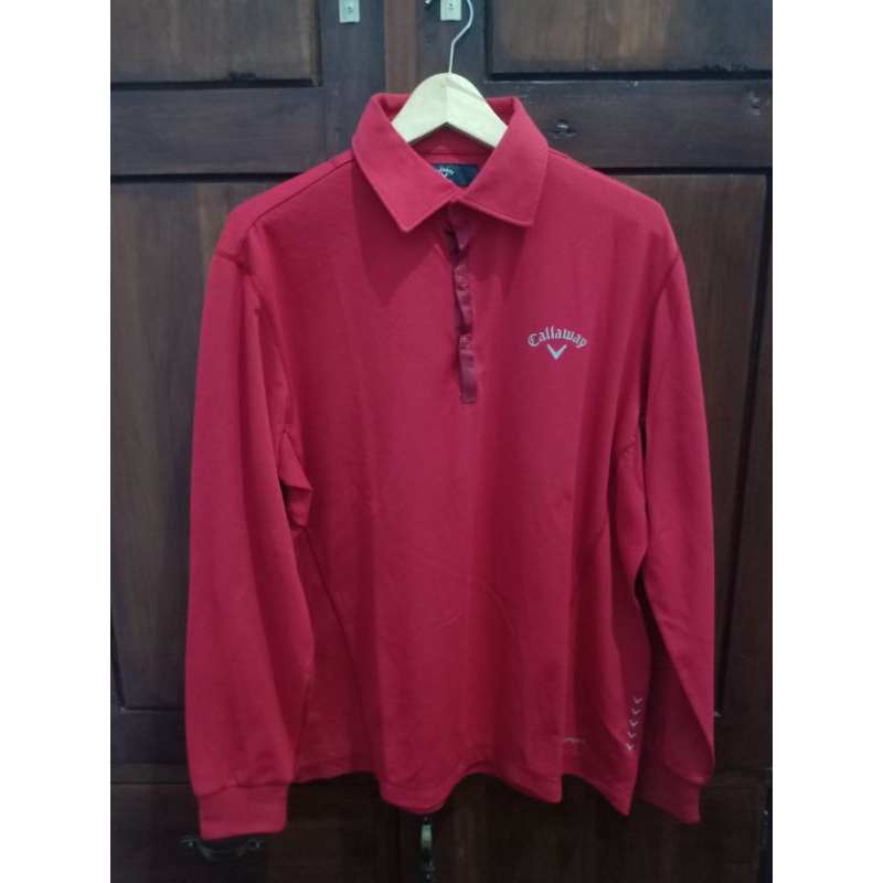 baju golf callawai lengan panjang