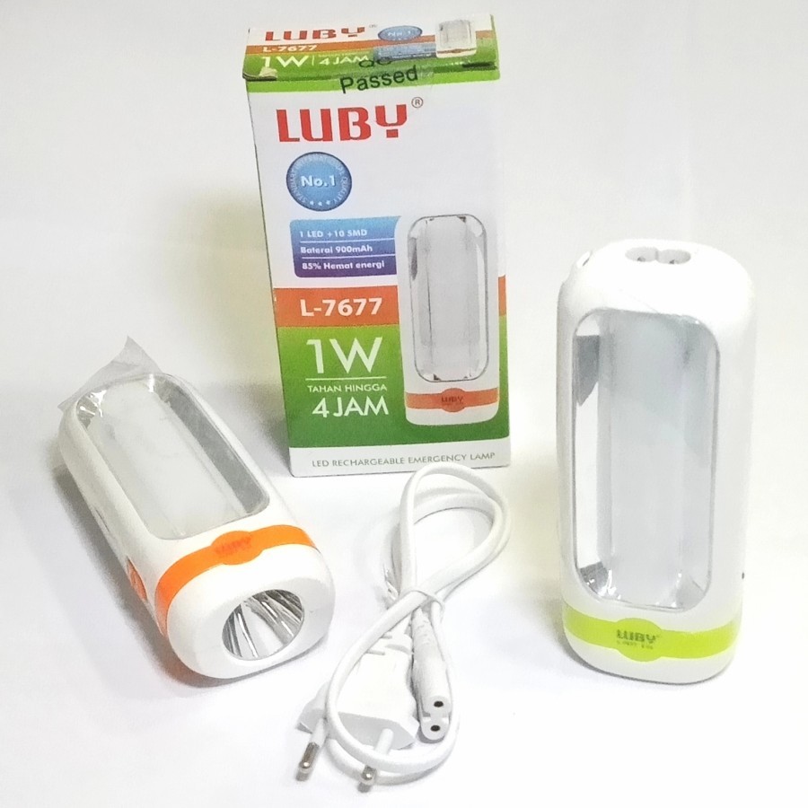 SENTER LED RECHARGEABLE / EMERGENCY LAMP - LUBY L-7677
