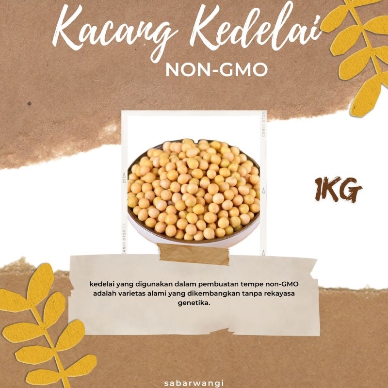

KACANG KEDELAI NON GMO 1KG HIU GCU TERBAIK 2024
