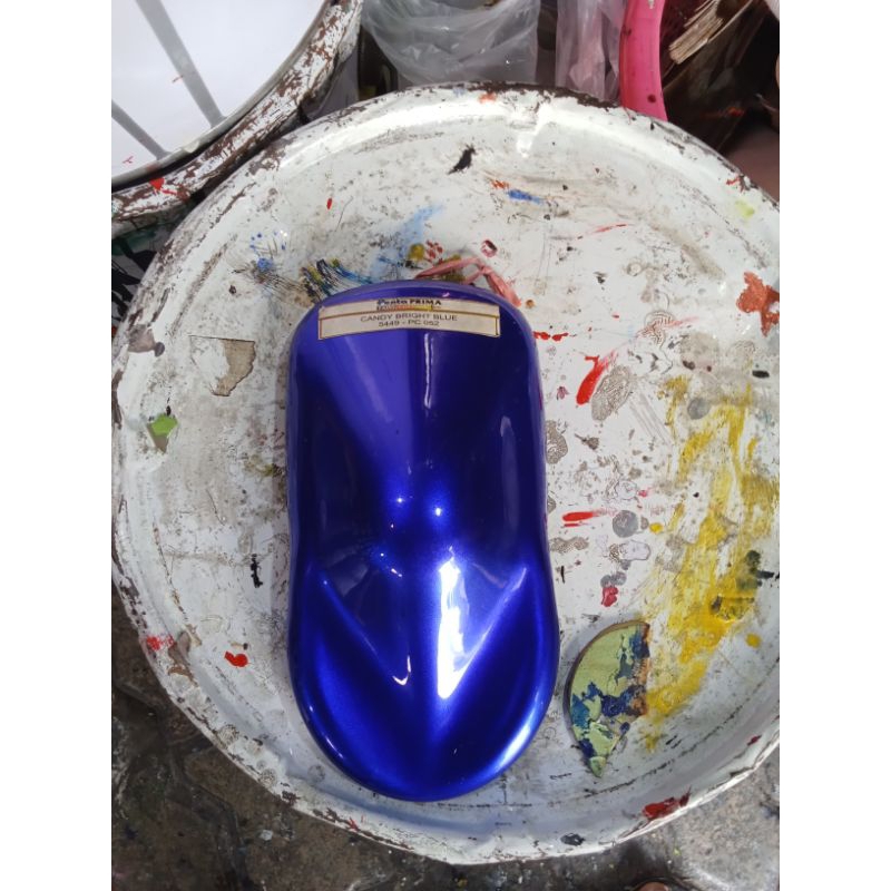 CAT CANDY BIRU,CAT MOTOR,MOBIL,DLL