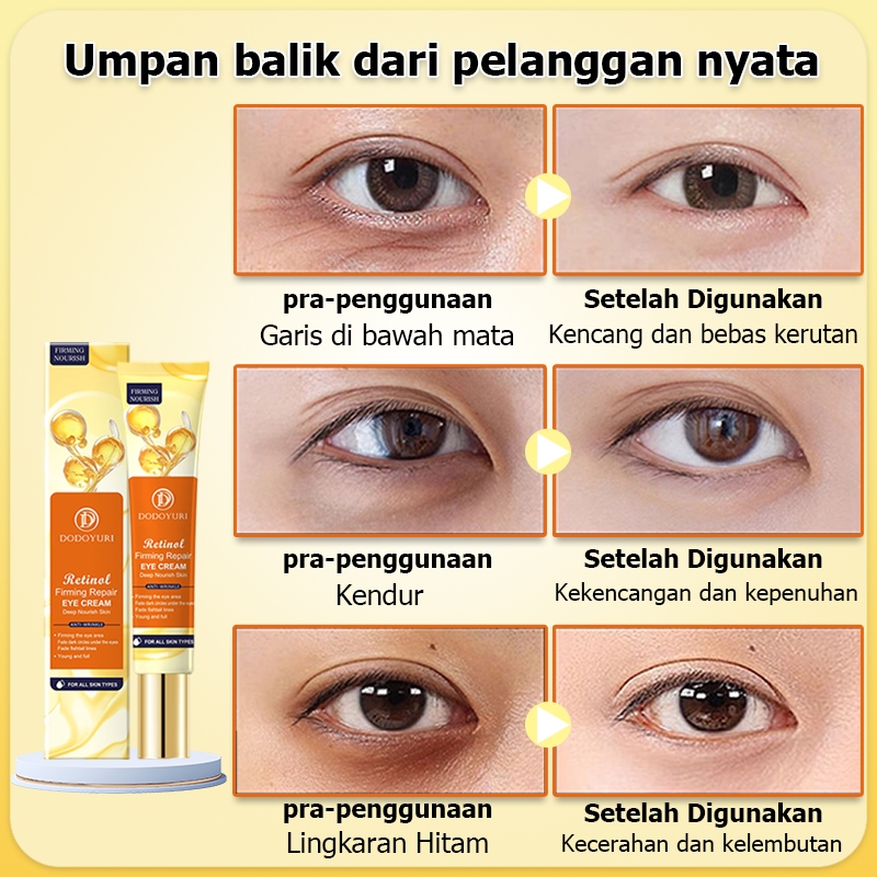 Eye cream mata panda penghilang kantung mata menghilangkan mata panda 20g penghilang mata panda
