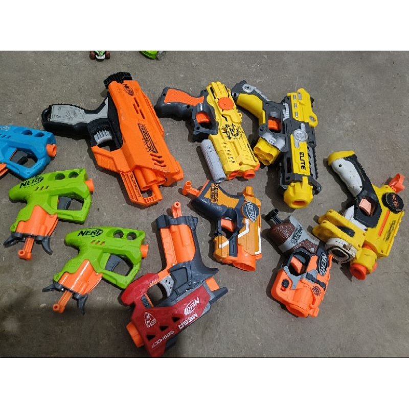 MAINAN TEMBAKAN NERF PRELOVED NORMAL