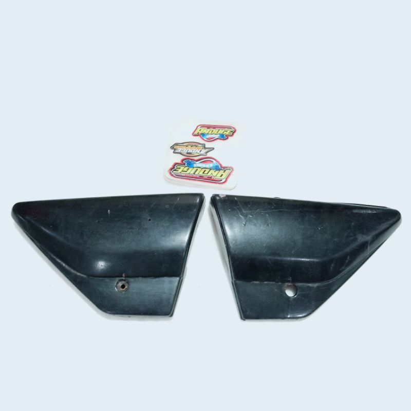 cover tempong kempol tutup box aki Suzuki TRS super deluxe 118 hitam Oryginal bekas second