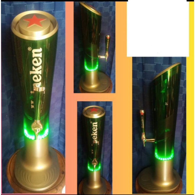 tower beer kapasitas 3 lt/ beer tower isi 3 lt