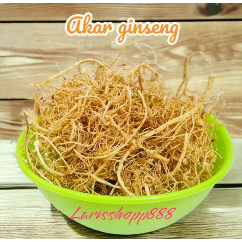 

akar ginseng premium 100 gram / yang Shen xu / yio Som Chiu ls