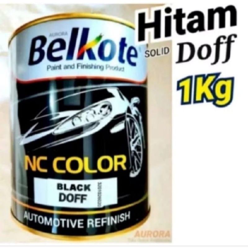 Cat Belkote NC Black Doff/Cat Hitam Doff Belkote