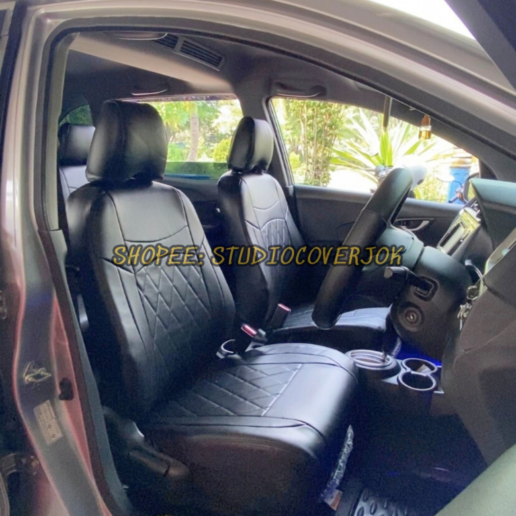 SARUNG JOK MOBIL 2 BARIS BAHAN CHEROKEE AP FORCE BRIO