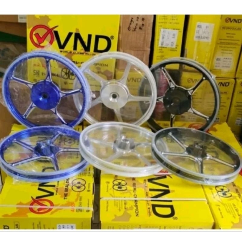 VND AK 55 VELG RACING VND AK 55 RING 17 VND 140/160X17 VARIO BEAT SCOOPY MIO SPORTY VARIO 125 VARIO 