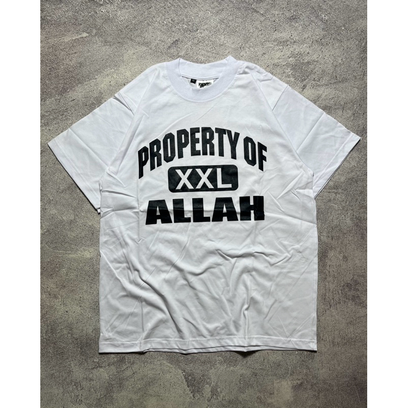 PROPERTY OF ALLAH - XXL P.O.A PUTIH