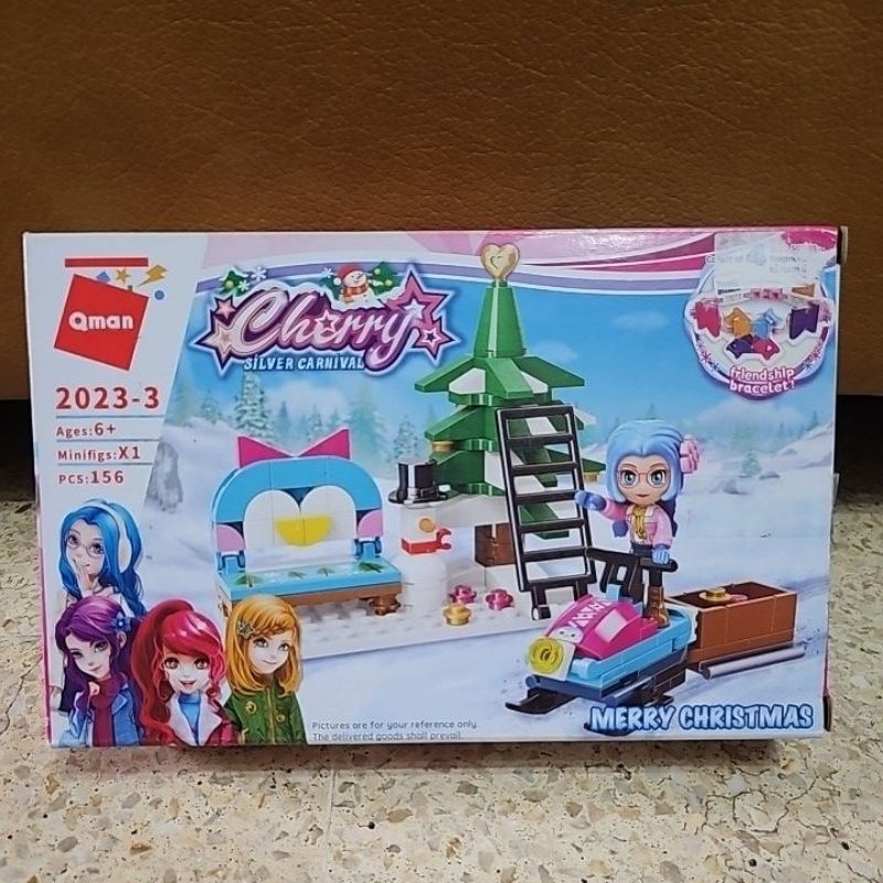 KKV Qman block toys / Mainan bricks balok perempuan / lego qman