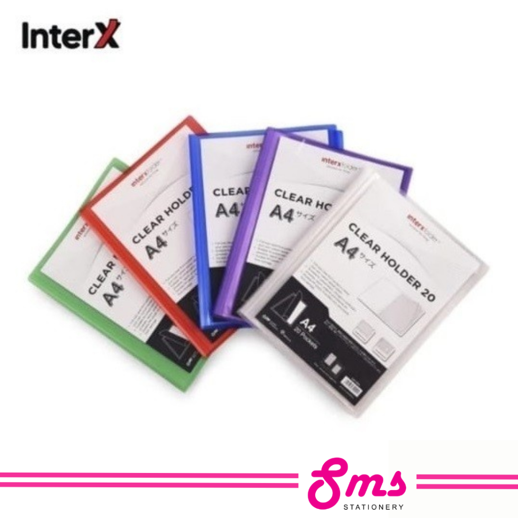 

Interxfolder Display Album / Clear Holder A4 20 Pocket