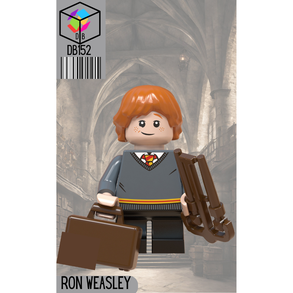 Mainan Anak Edukasi Koleksi Figure Ron Weasley Kid Gryffindor Uniform Harry Potter Movie DB152