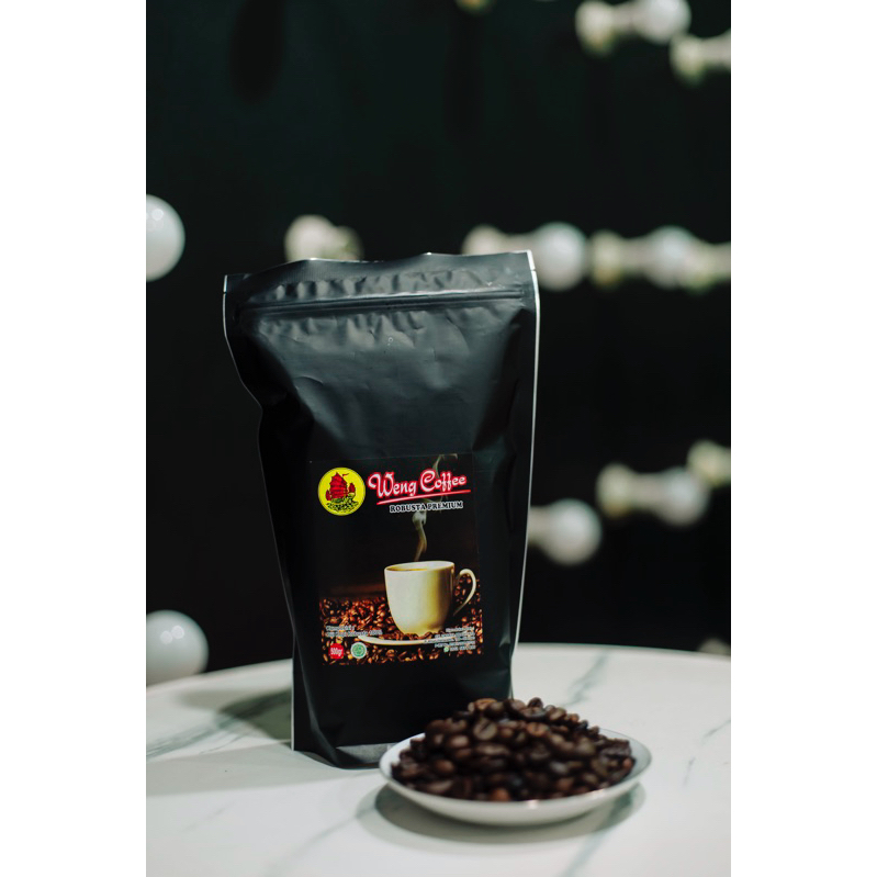 

Kopi Bubuk Weng Coffee ROBUSTA PREMIUM Asli Pontianak 500 Gram