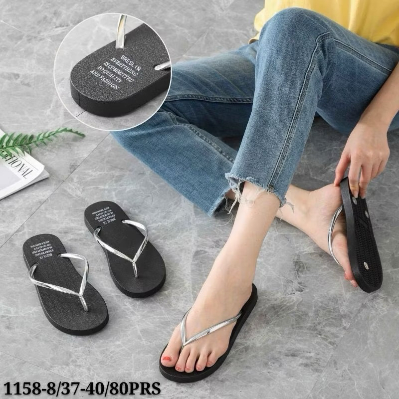 sandal wanita jepit karet import